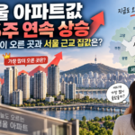 서울 집갑 상승